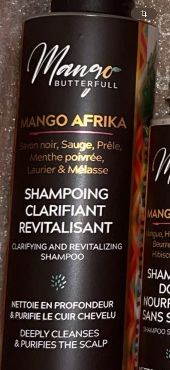 Customer photo review of Shampoing clarifiant MANGO AFRIKA