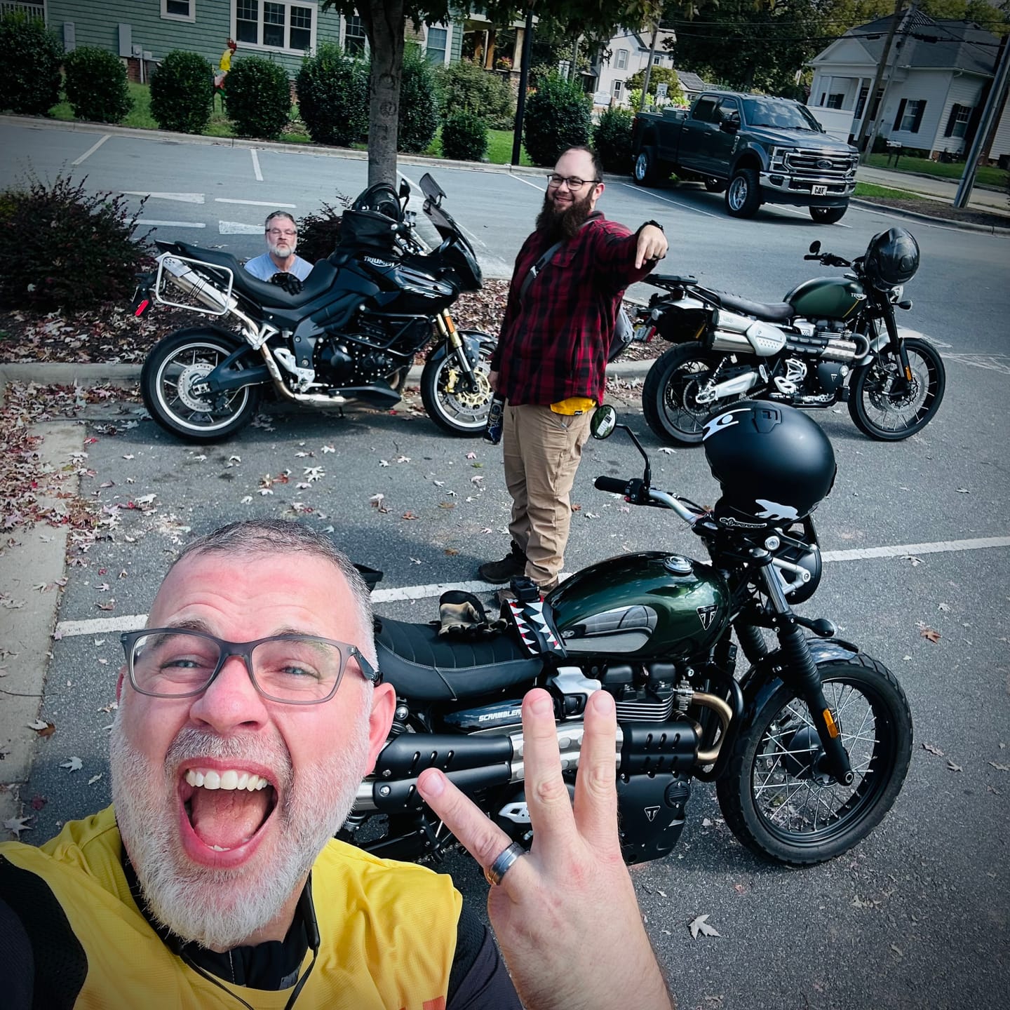 Customer photo review of Airtex™ "Adventure" Motorcycle Shirt w/ Chest Protection