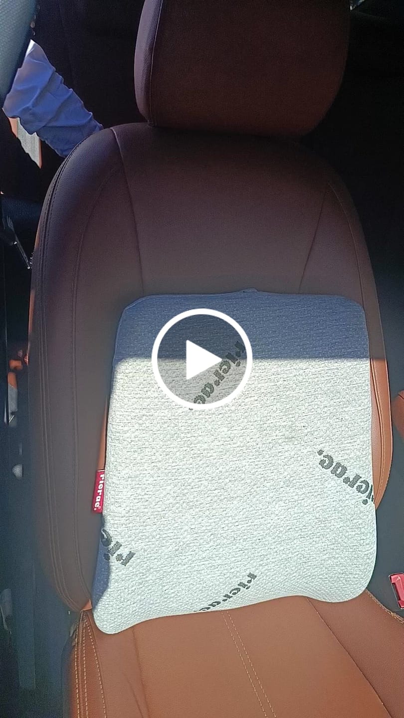 Customer video review of Ruf- Full back Support Pillow
