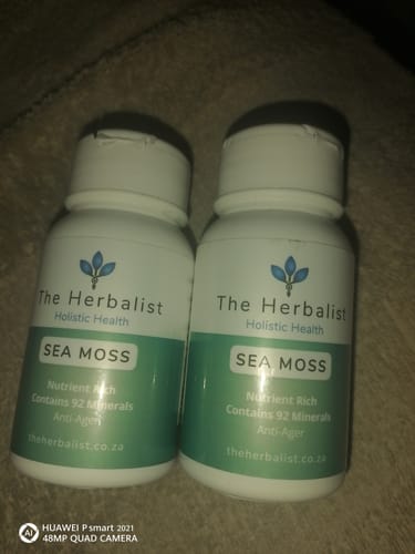 Customer photo review of Sea Moss 30/60 Capsules