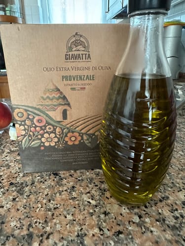 Customer photo review of Olio di Oliva che non pizzica in gola Latta da 5 litri  in offerta