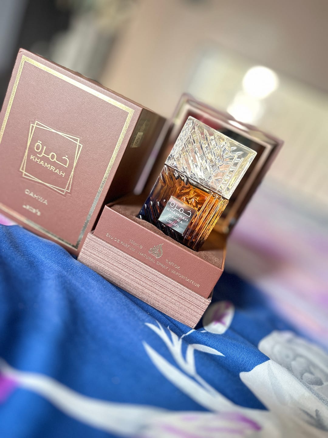 Customer photo review of Lattafa Khamrah Qahwa Eau De Parfum For Unisex