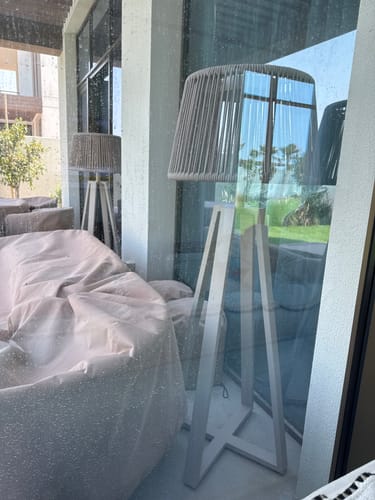 Customer photo review of Pre-order 35 Days Delivery Marrakech Outdoor/Indoor Solar Floor Lamp AH2019N117ROP