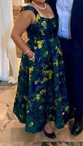 Customer photo review of Vale A-Line Dress by Bariano - RENTAL