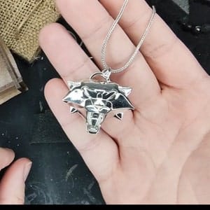 Customer photo review of Cat School Pendant