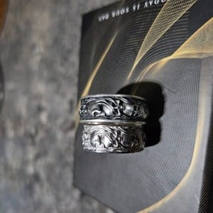 Customer photo review of Skull Smoke Ring