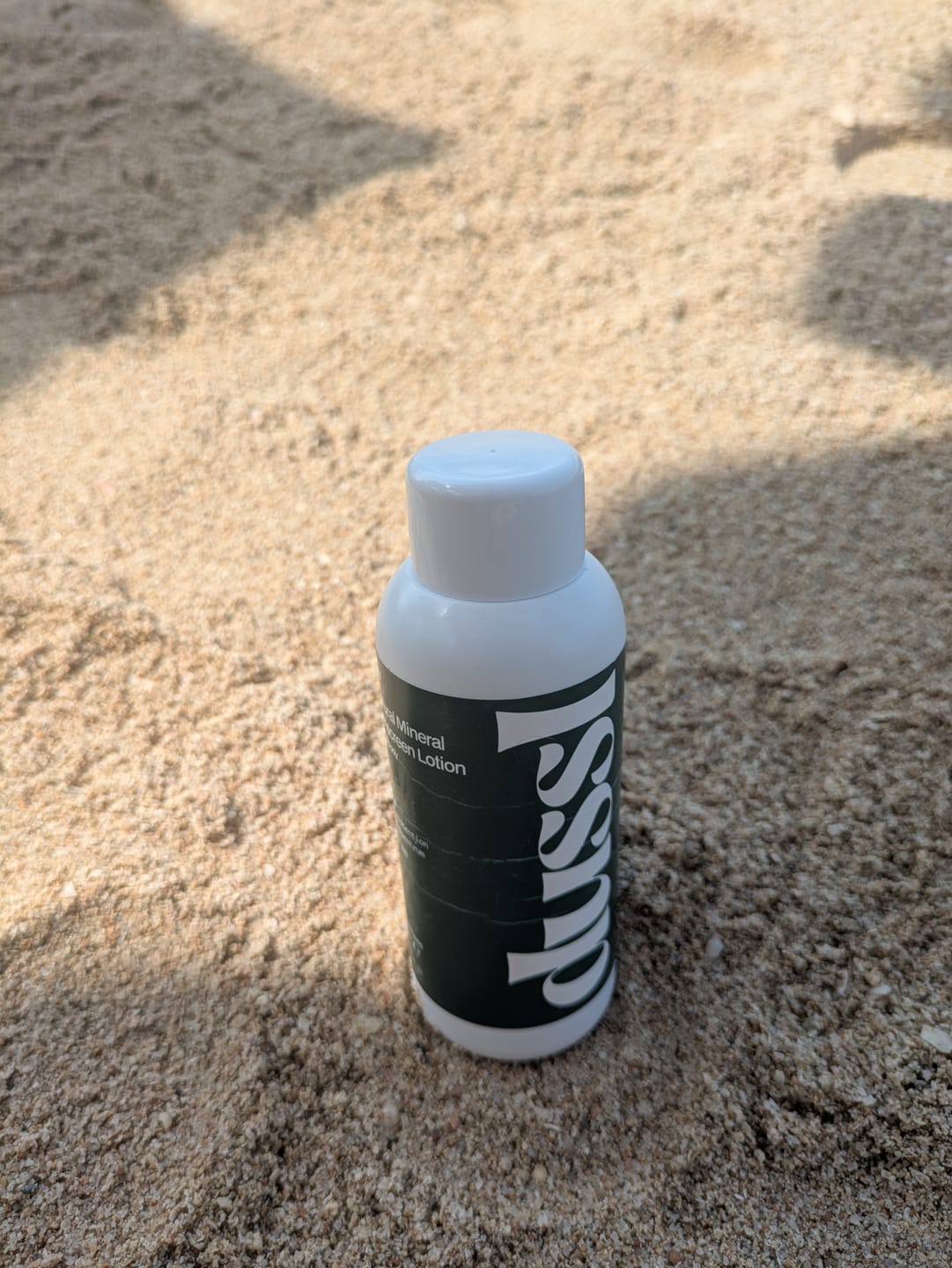 Customer photo review of Natural Mineral Sunscreen Lotion