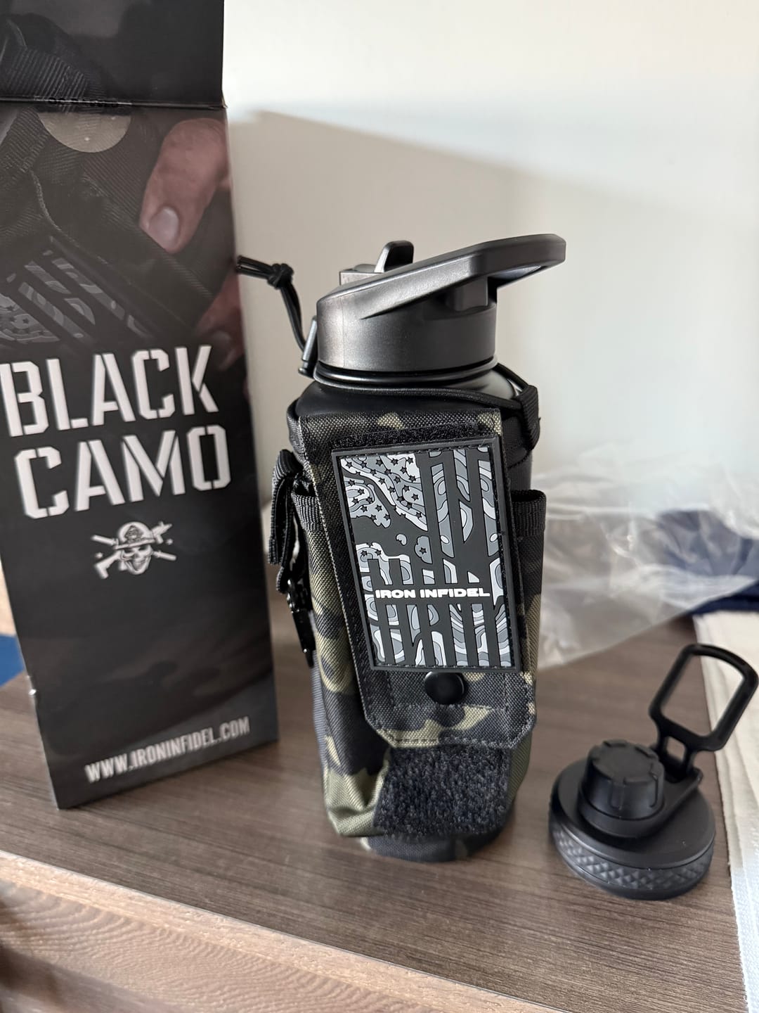 Customer photo review of 32oz Compact Battle Bottles