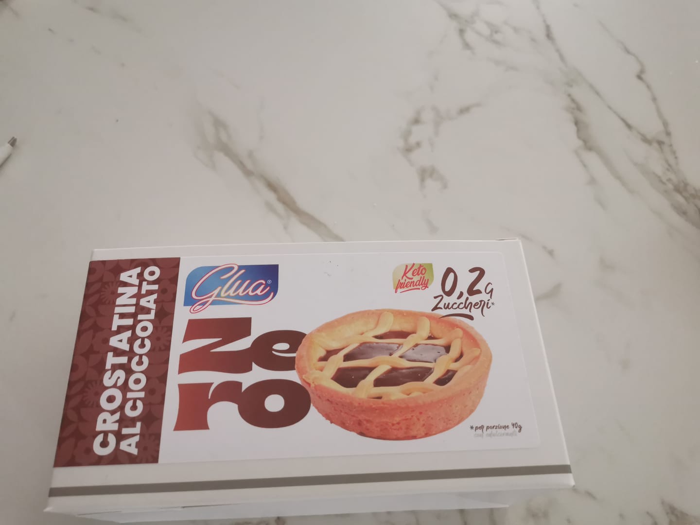 Customer photo review of Crostatine con crema al cioccolato