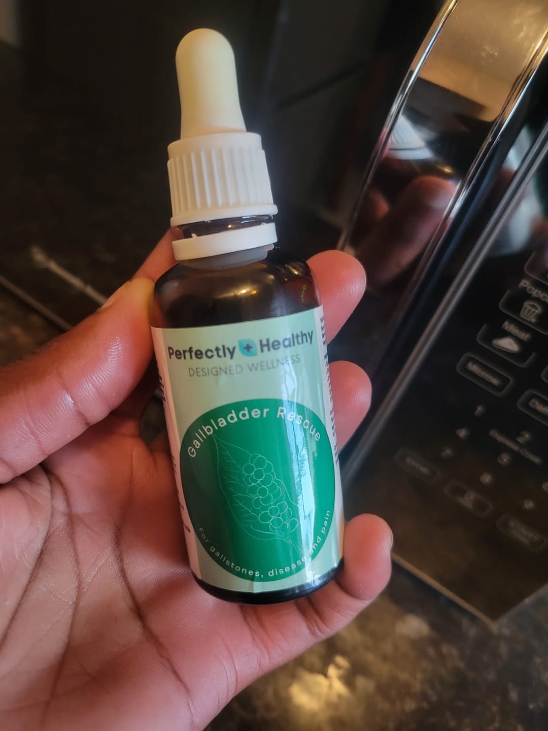 Customer photo review of Gallbladder Rescue - For gallstones, disease & pain
