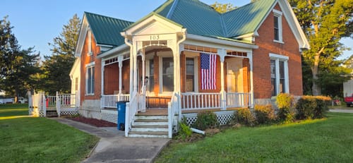 Customer photo review of Ultra Heavy Duty American Flag - 2-ply Polyester - Made In USA