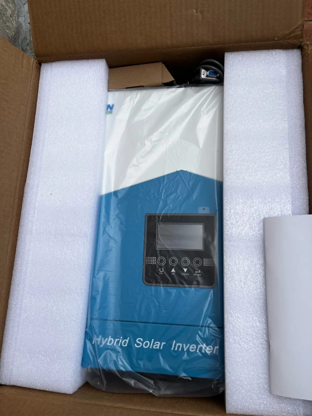 Customer photo review of EASUN Inverter Solare 6.2KW 48V Inverter Ibrido Fotovoltaico con Caricatore MPPT da 120A