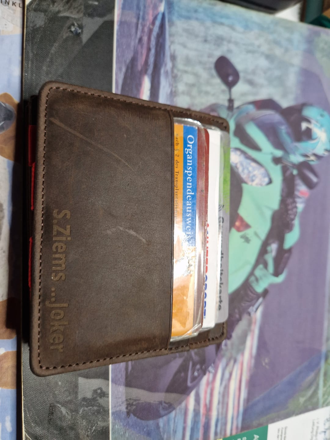 Customer photo review of Flap Boy - Magic Wallet with Coin Pocket