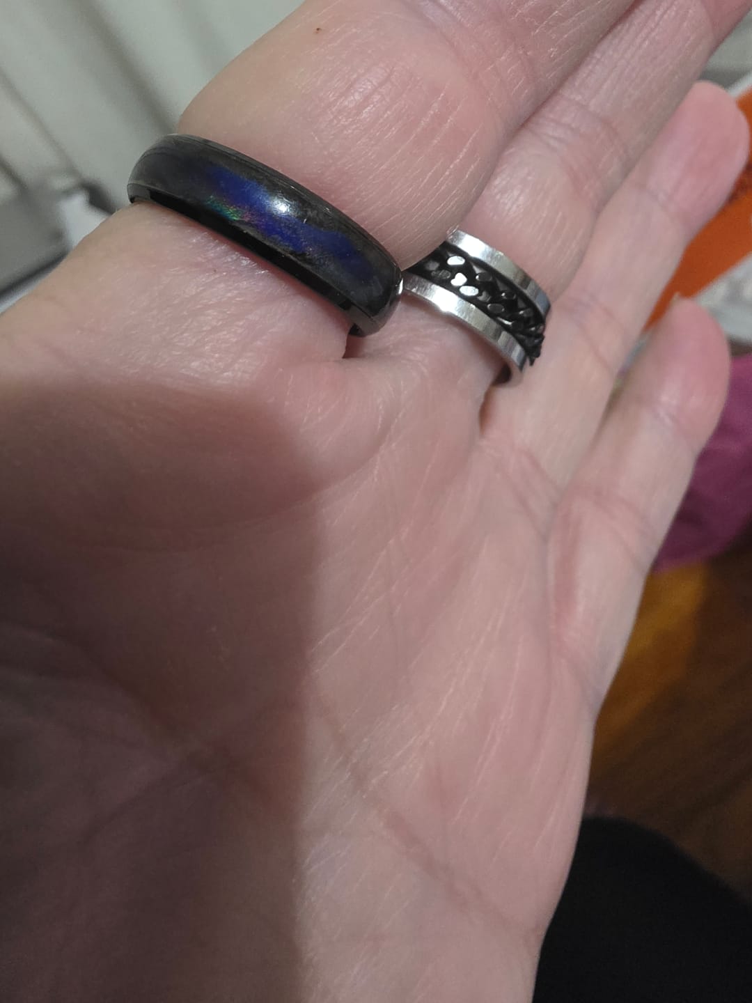 Customer photo review of Mystical Mood Ring