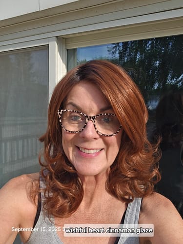 Customer photo review of WISHFUL HEART - Cinnamon Glaze*