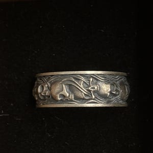 Customer photo review of Skull Smoke Ring