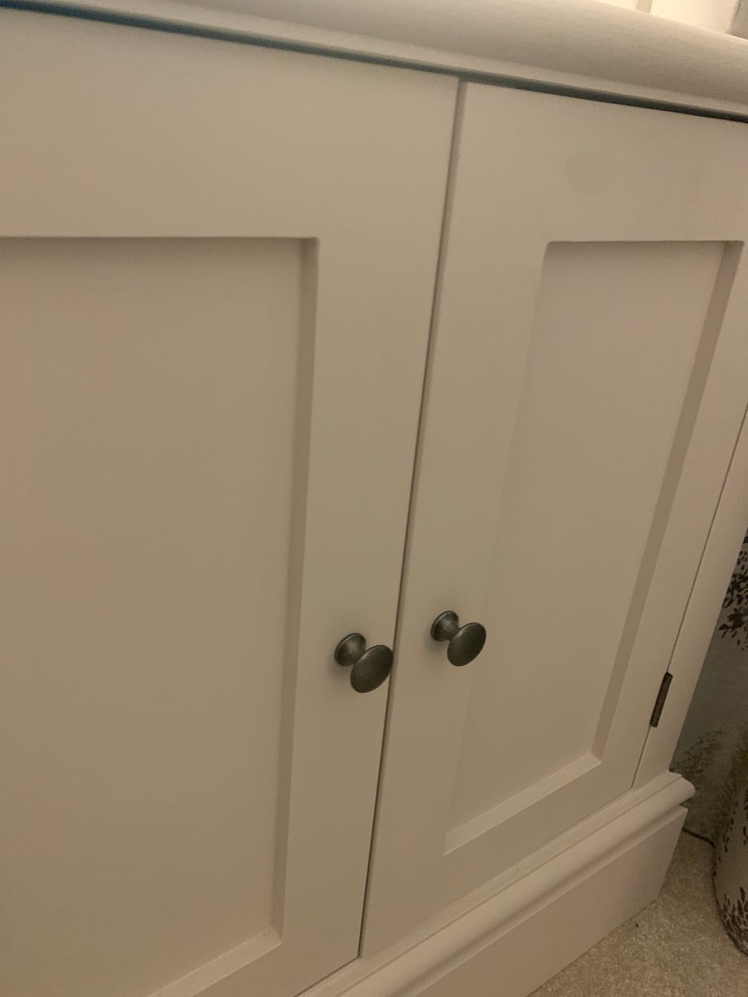 Customer photo review of Classic Cast Iron Cupboard Handles