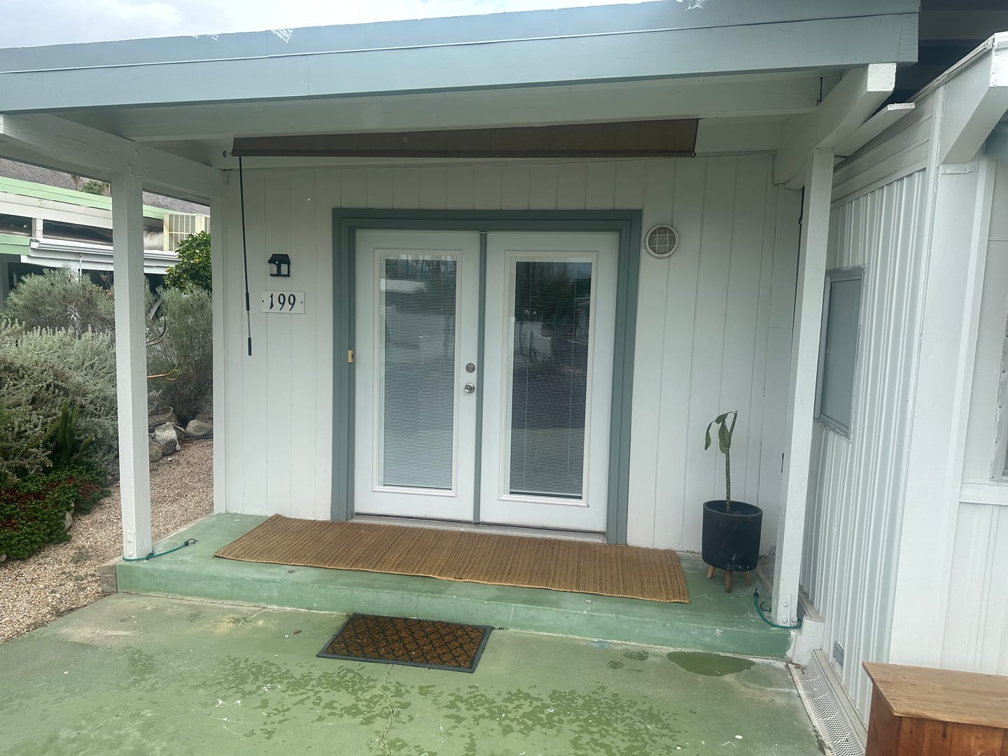 Customer photo review of Raise & Lower Blinds Glass and Frame Kit (Full Lite)