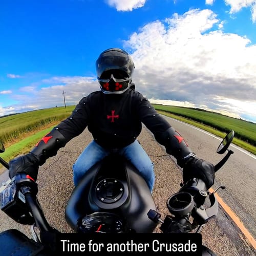 Patrick W. review of Crusader Armor Hoodie image 1 out of 1