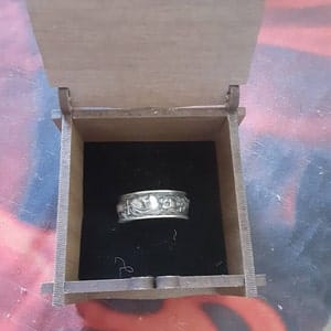 Customer photo review of Skull Smoke Ring