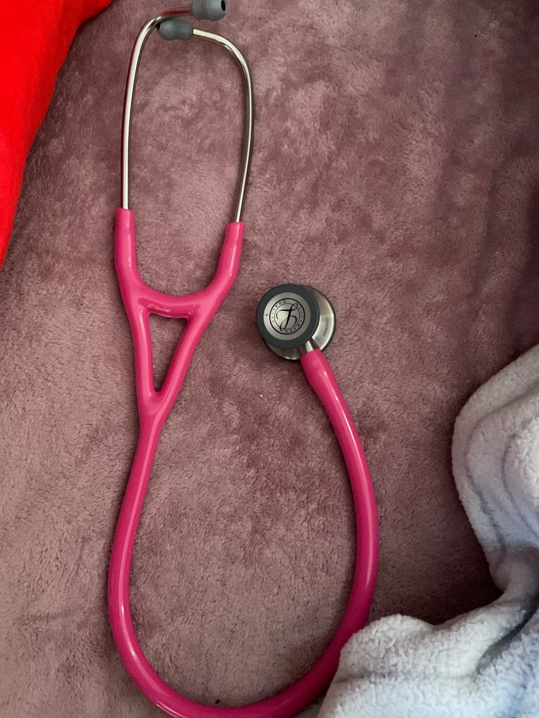 Customer photo review of Littmann Cardiology IV Diagnostic Stethoscope: Rose Pink 6159