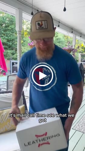 Customer video review of Premium Custom Leather Patch Hats (Wholesale)