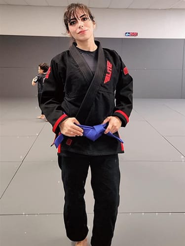 Customer photo review of Core Black Brazilian Jiu Jitsu Womens BJJ Gi