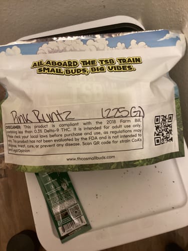 Customer photo review of THCA Flower Budget Buds