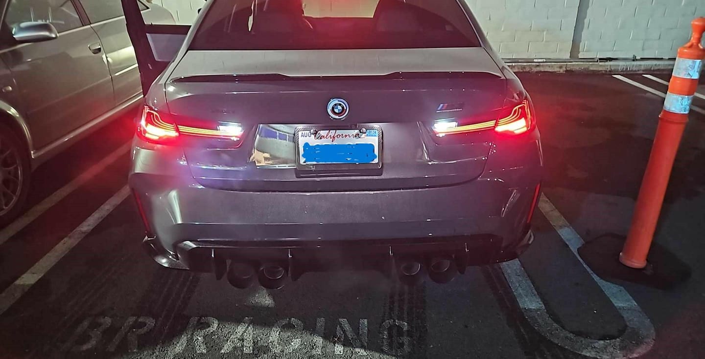 Customer photo review of CSL Style Tail Lights - BMW G80 M3 & G20 3 Series