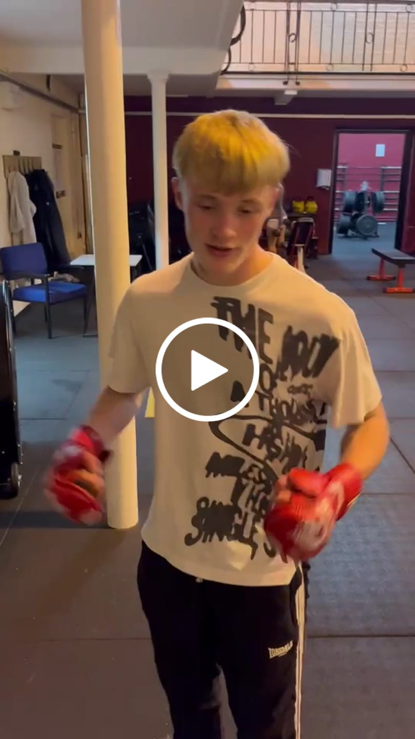 Customer video review of Dragon Black/White MMA Training Gloves