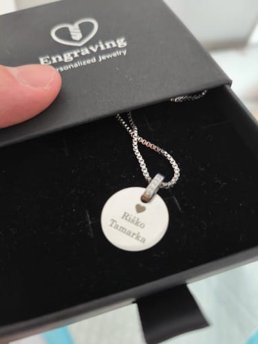 Customer photo review of Necklace: Stellar Names