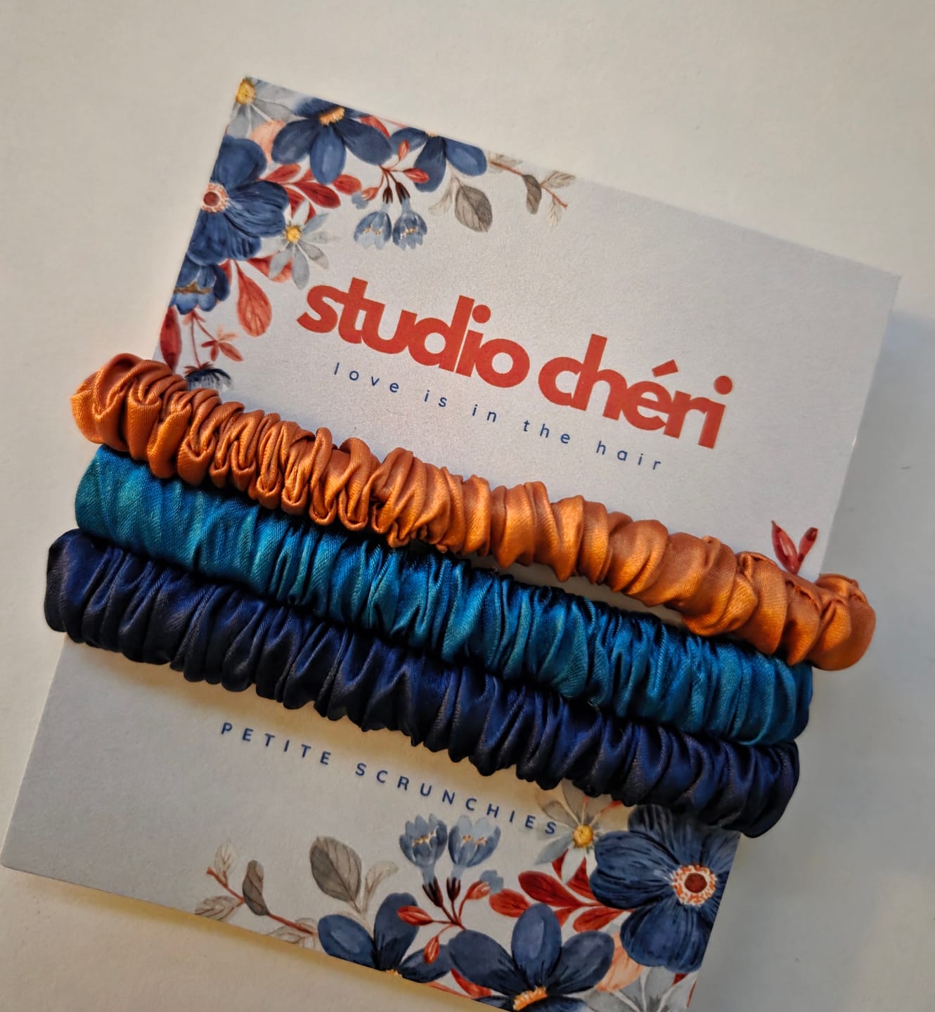 Customer photo review of Petite Scrunchies | Autumn Love