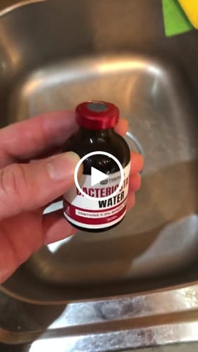 Customer video review of Bacteriostatic Water