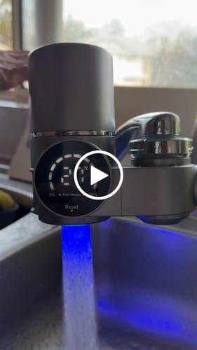 Customer video review of InFlow Tap Filter