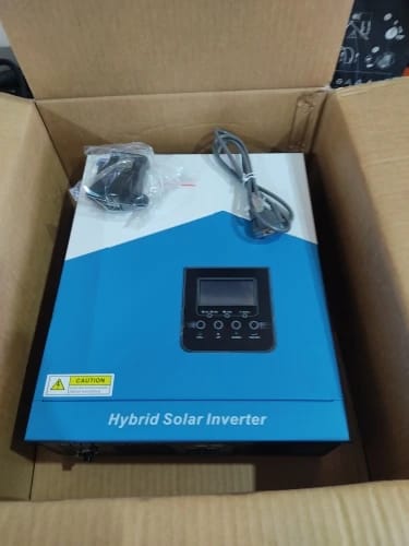 Customer photo review of EASUN POWER 4.2KW 24V Inverter ibrido fotovoltaico a doppia uscita con caricatore MPPT da 120A