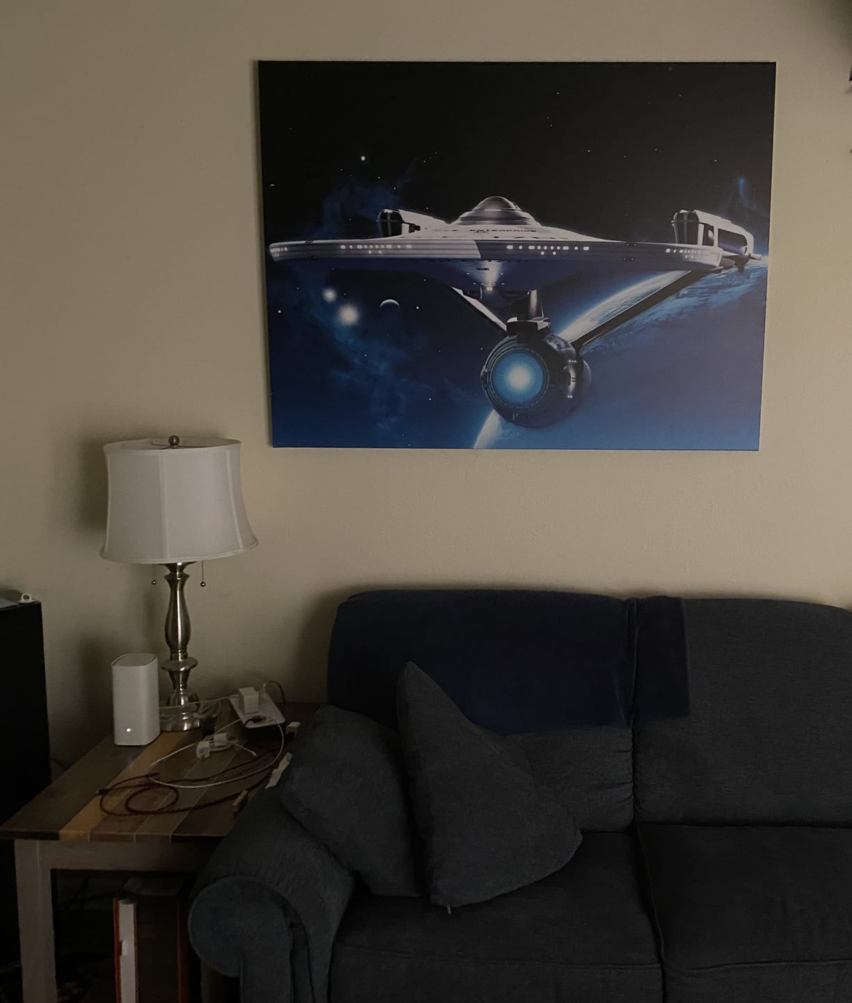 Customer photo review of Enterprise Wall Art