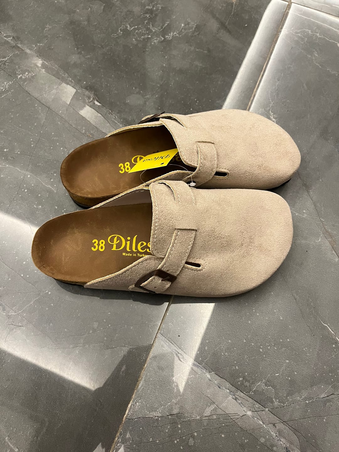Customer photo review of Dilesa Konfor Serisi – Premium Süet Terlik