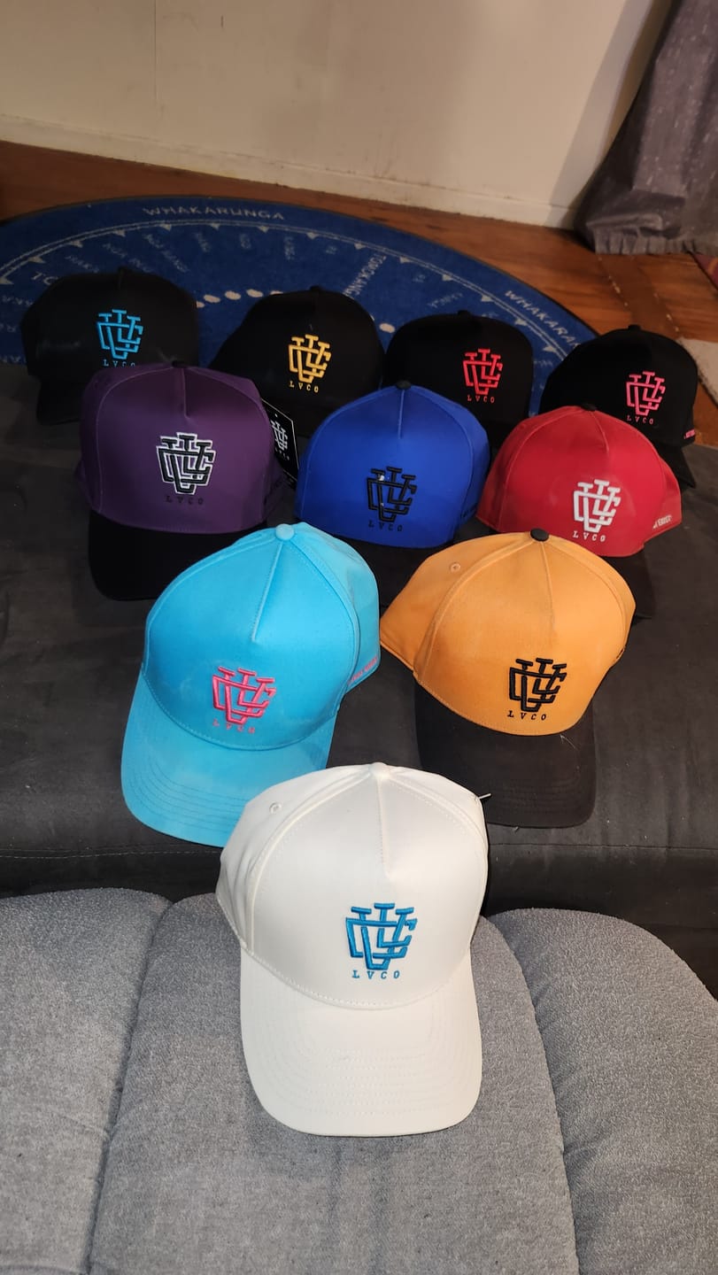 Customer photo review of LVCO Black Flame A-Frame Snapback