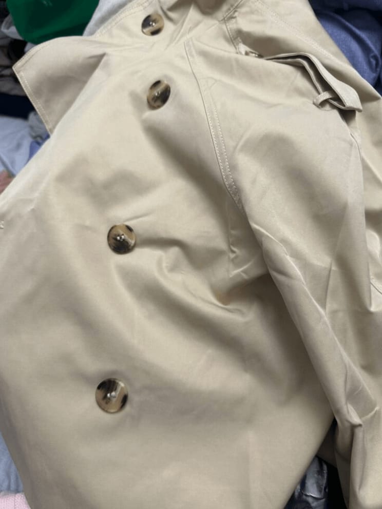 Customer photo review of Linda Trench Coat