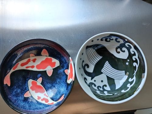 Customer photo review of Ciotola Giapponese Donburi - Carpe Koi