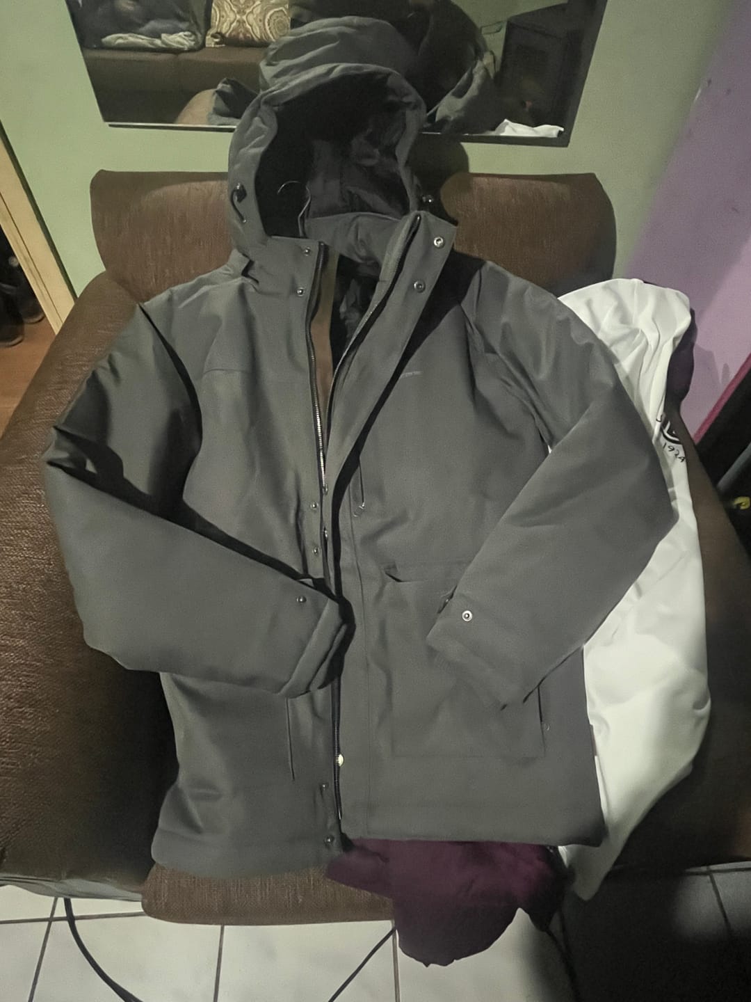 Customer photo review of Chaqueta Impermeable 3M Expedition V2 Gray (Hombre)