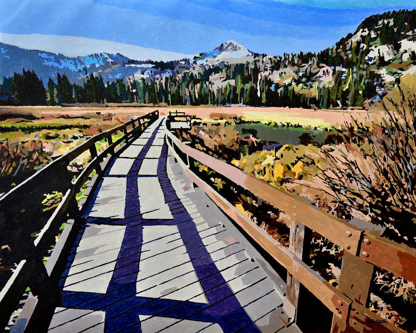 Customer photo review of Custom Places & Travel – Paint by Numbers