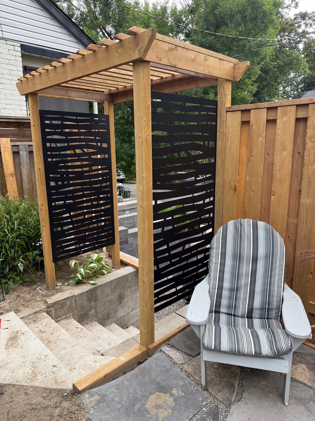 Customer photo review of Privacy Screen (Branch)