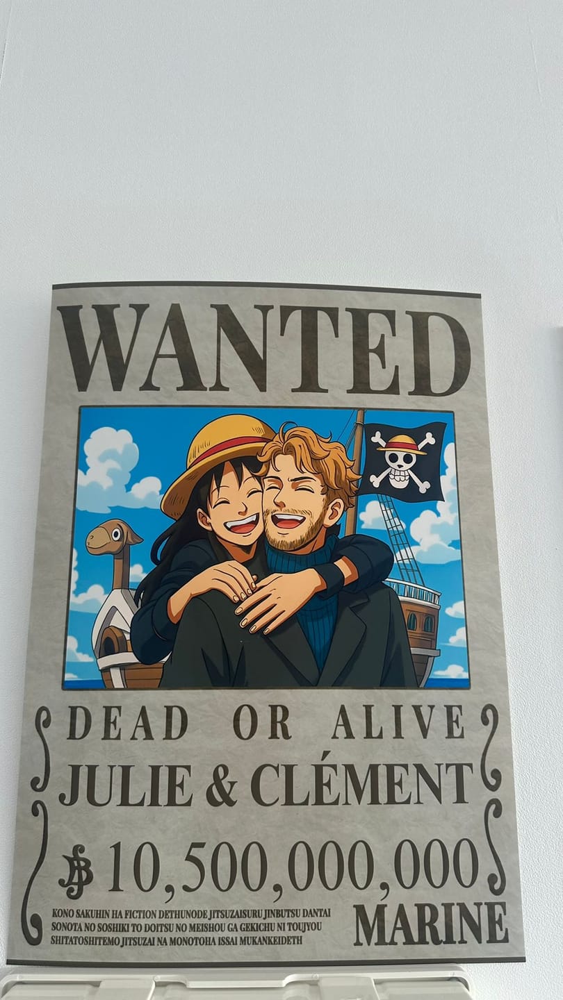 Customer photo review of WANTED - Affiche personnalisée