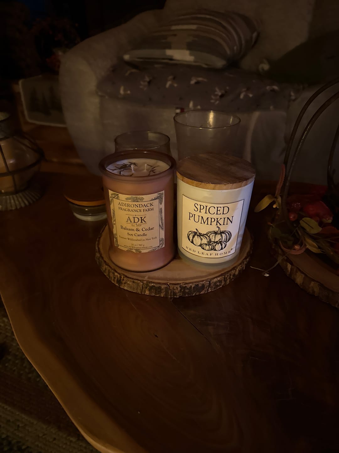 Customer photo review of Balsam & Cedar Candle