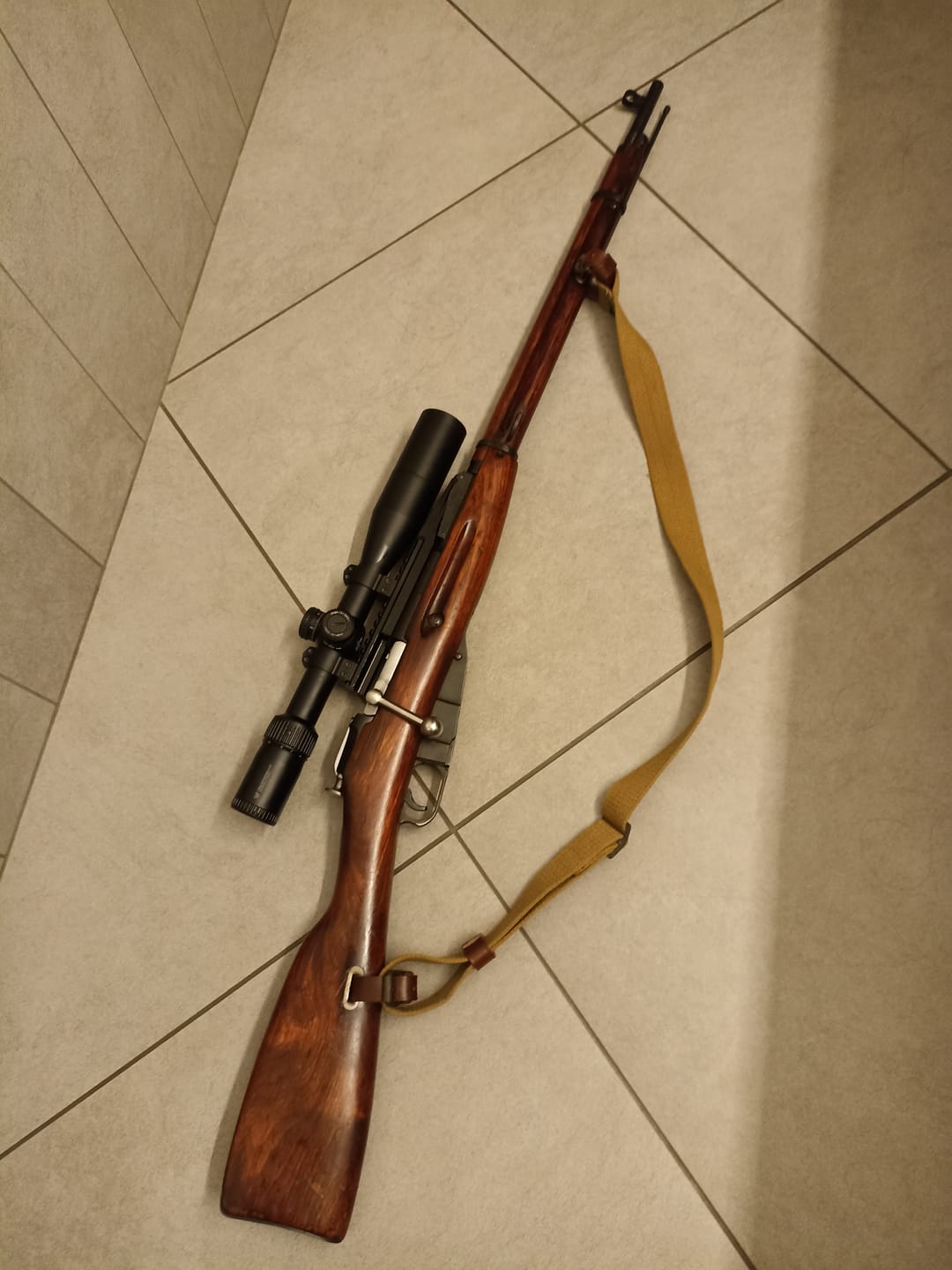 Customer photo review of Mosin Nagant NDT Scope Mount Ultra-low Profile for M9130 Round Receiver