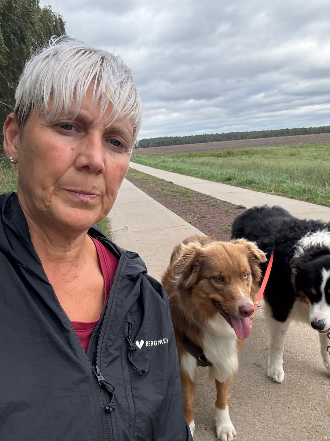 Customer photo review of Damen Windbreaker Jacke