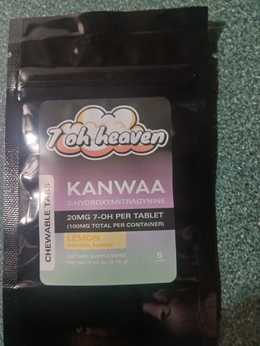 Customer photo review of 7-OH KANWAA TABLETS (20 MG)