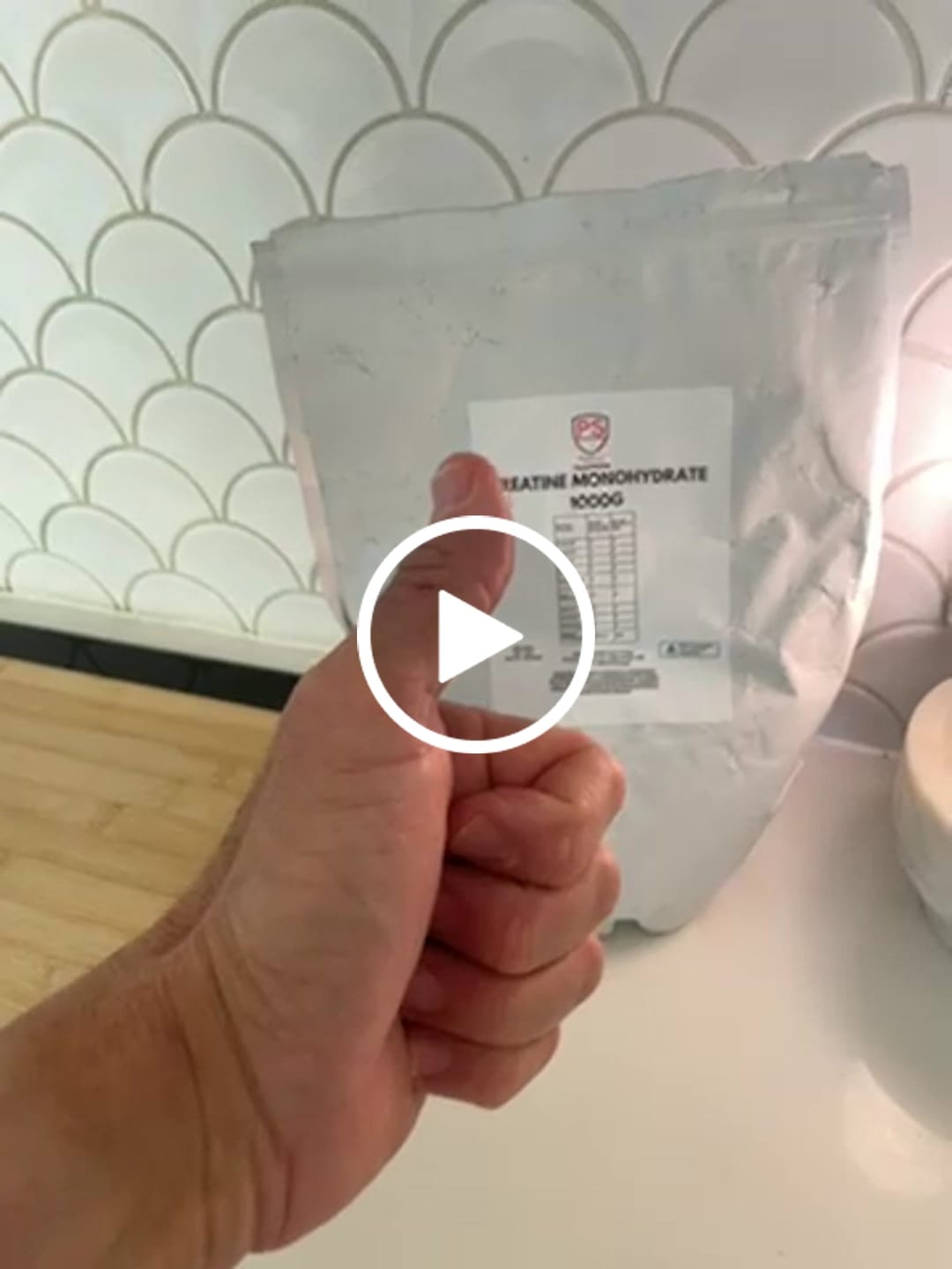 Customer video review of Micronised Creatine Monohydrate