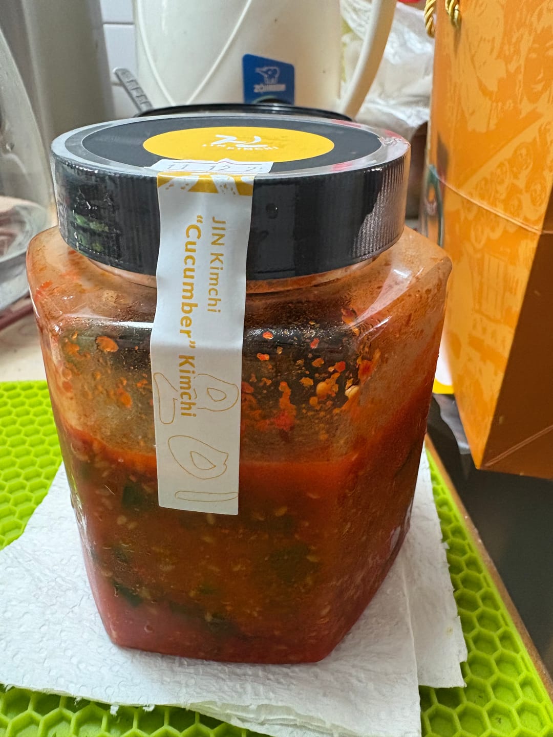 Customer photo review of JIN "Cucumber" Kimchi